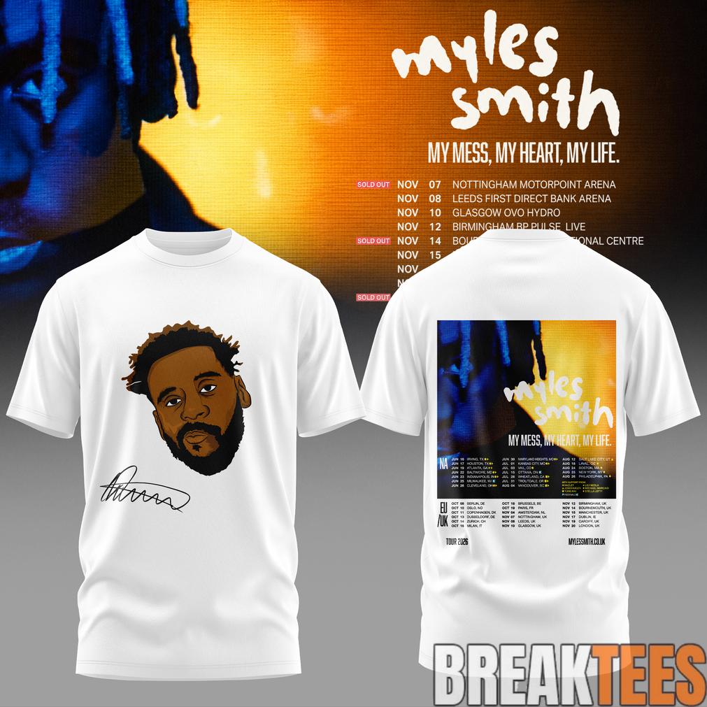 Myles Smith “My Mess, My Heart, My Life” Tee Unisex