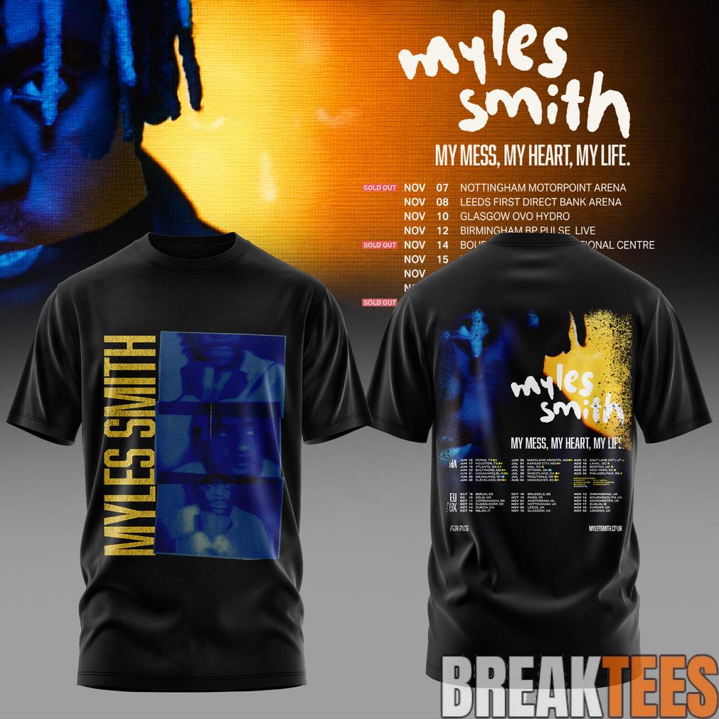 Myles Smith “My Mess, My Heart, My Life” Tee Unisex