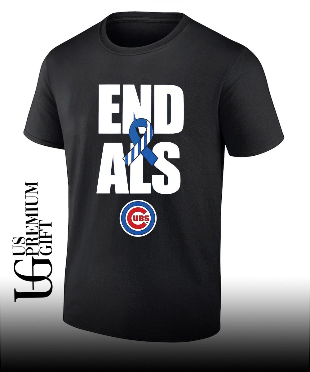 Chicago Cubs Nico Hoerner End ALS Awareness shirt Unisex