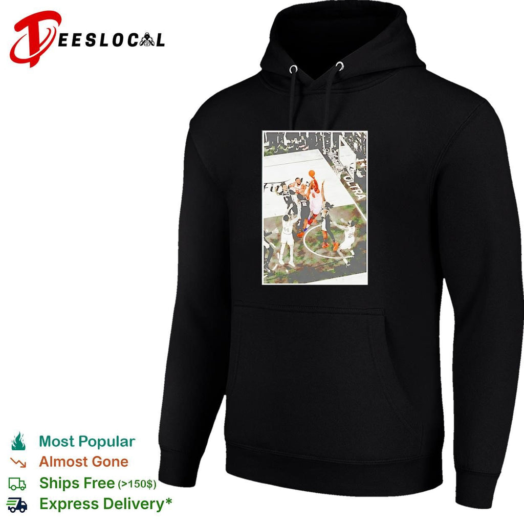 NBA Finals basketball game action photo framed art poster shirt Unisex