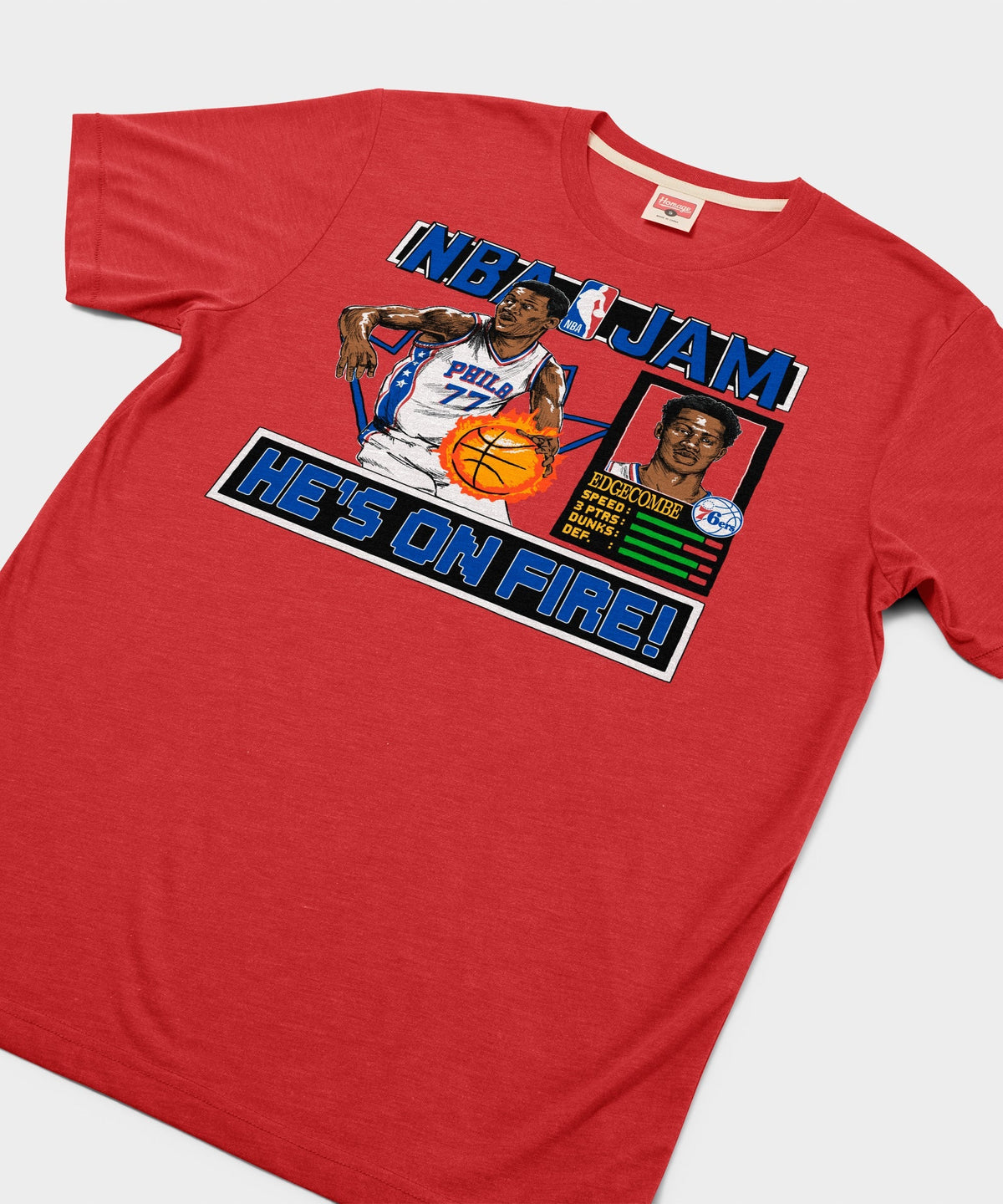 NBA Jam 76ers V.J. Edgecombe Unisex