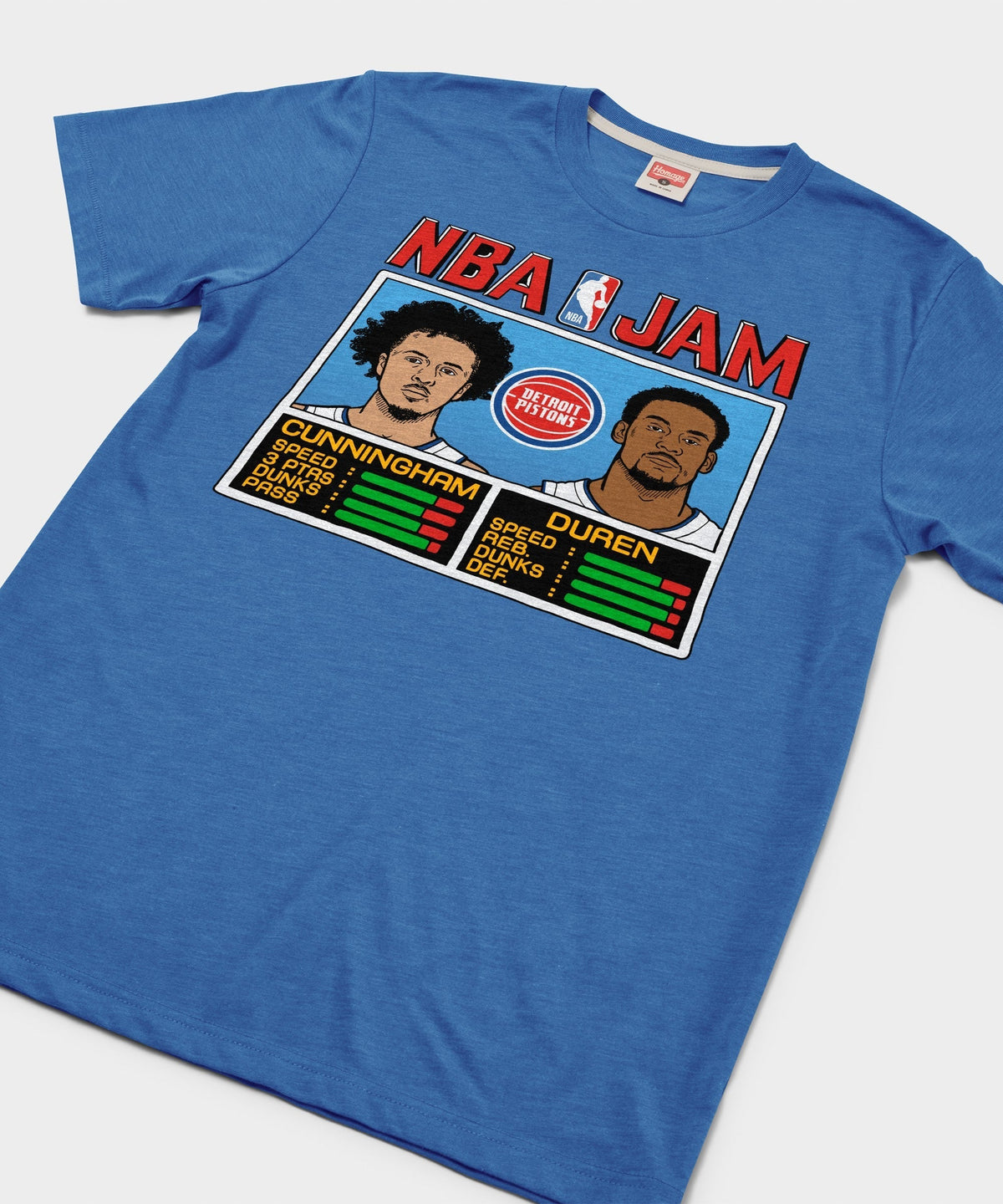 NBA Jam Pistons Cunningham And Duren Unisex