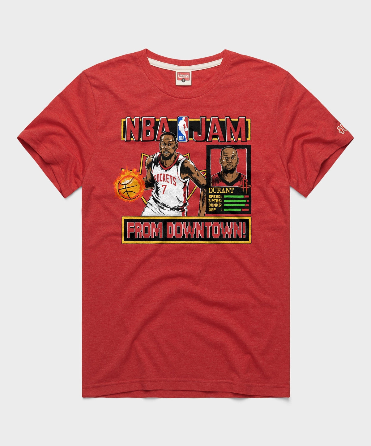 NBA Jam Rockets Kevin Durant Unisex