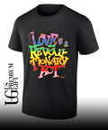 NBA Player Love is a Revolutionary Act Playa Society Pride Month shirt Unisex