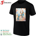 NBA basketball players classical Renaissance painting style art shirt Unisex