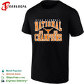 NCAA Baseball National Champions 2026 Texas Longhorns Logo Text Design shirt Unisex