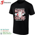 NCAA College Baseball National Champions 2026 Georgia Bulldogs shirt Unisex