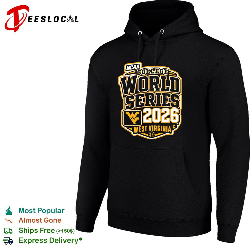NCAA College World Series 2026 West Virginia Mountaineers Baseball Logo shirt Unisex