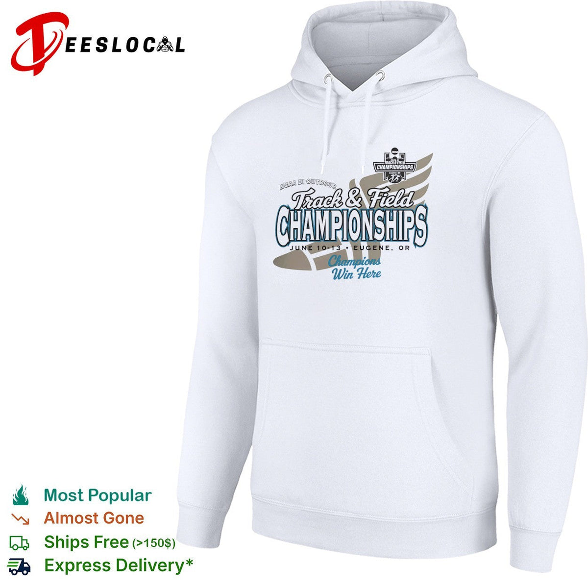 NCAA DI Outdoor Track and Field Championships Eugene OR 2026 Champions Win shirt Unisex