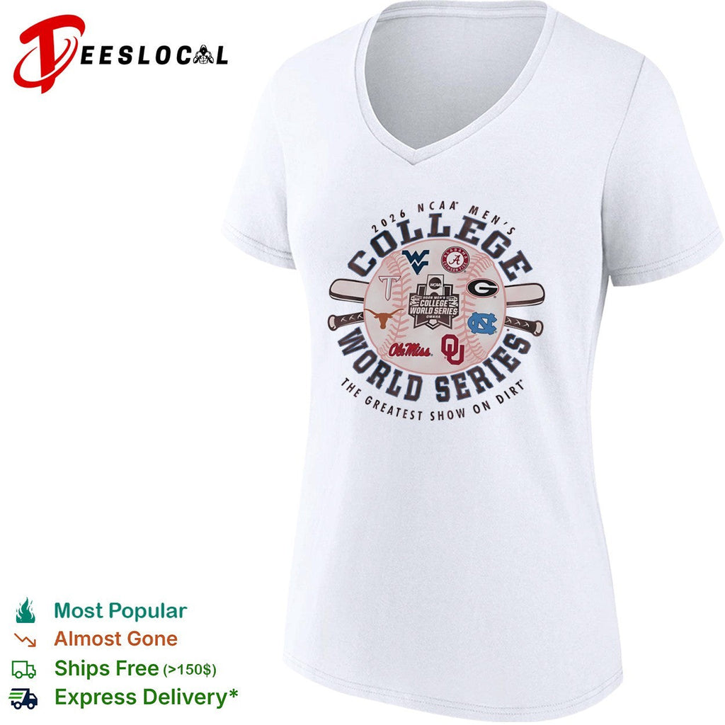 NCAA Men’s College World Series 2026 the greatest show on dirt shirt Unisex