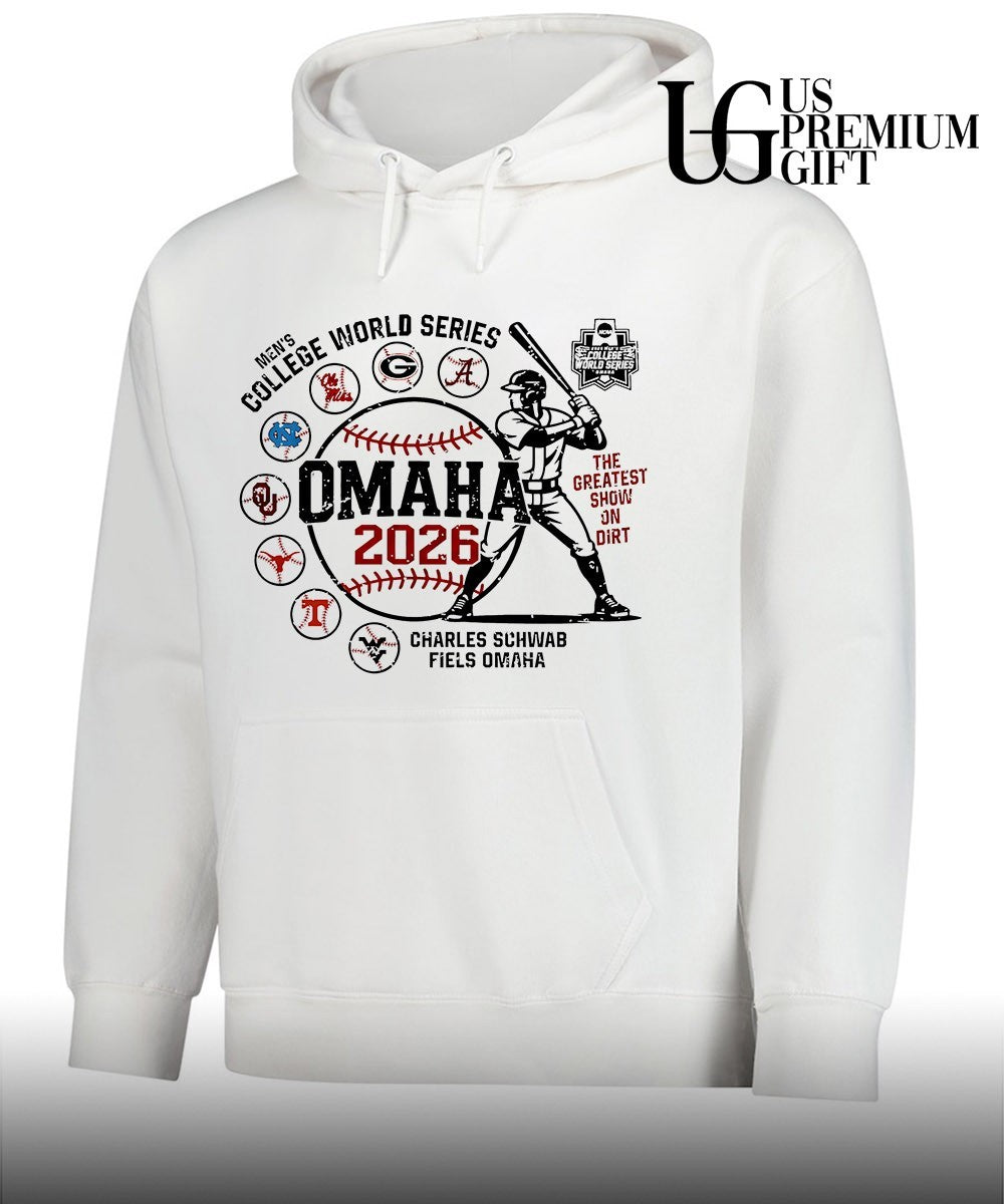 NCAA Men’s College World Series Omaha 2026 Charles Schwab Fiels shirt Unisex