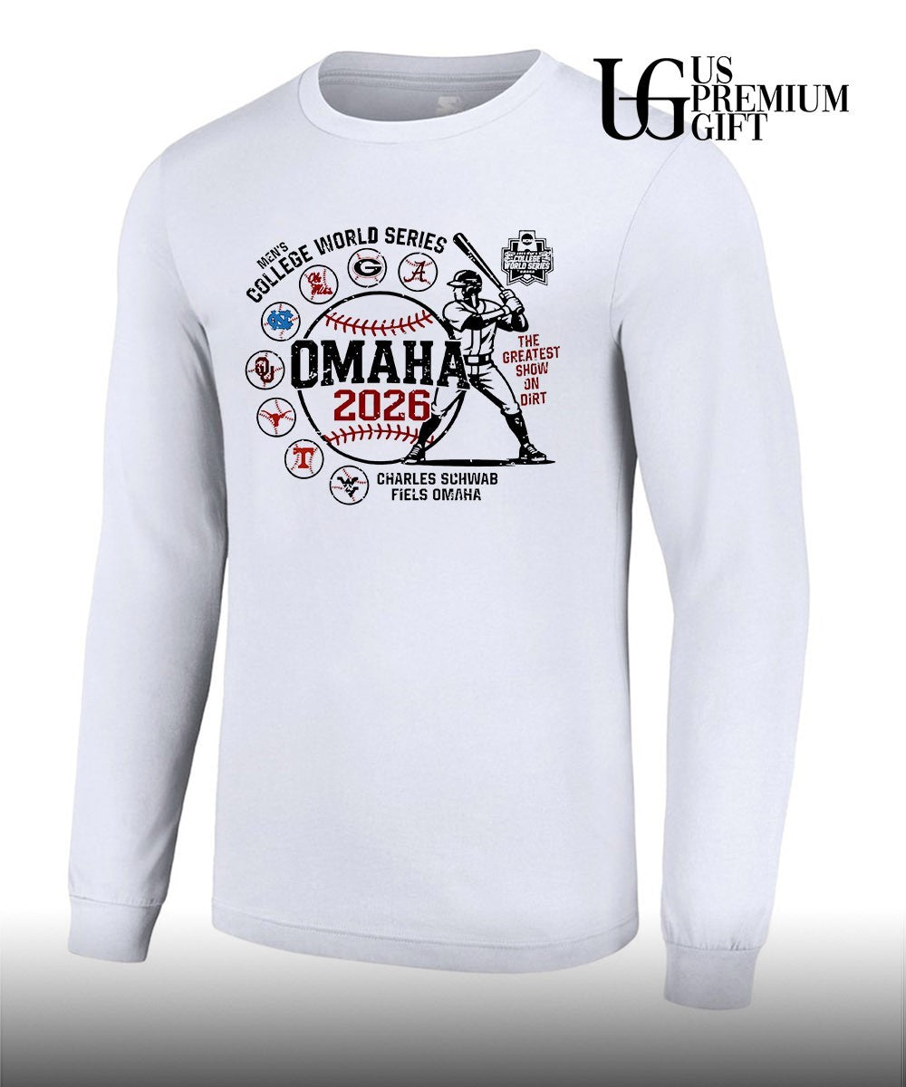 NCAA Men’s College World Series Omaha 2026 Charles Schwab Fiels shirt Unisex