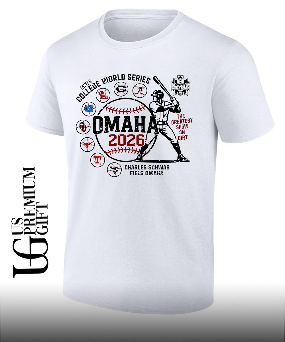 NCAA Men’s College World Series Omaha 2026 Charles Schwab Fiels shirt Unisex