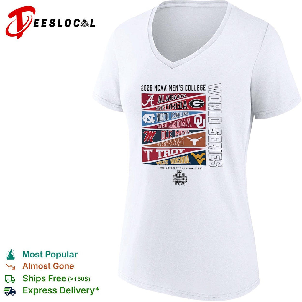 NCAA Men’s College World Series The greatest show on dirt 2026 shirt Unisex