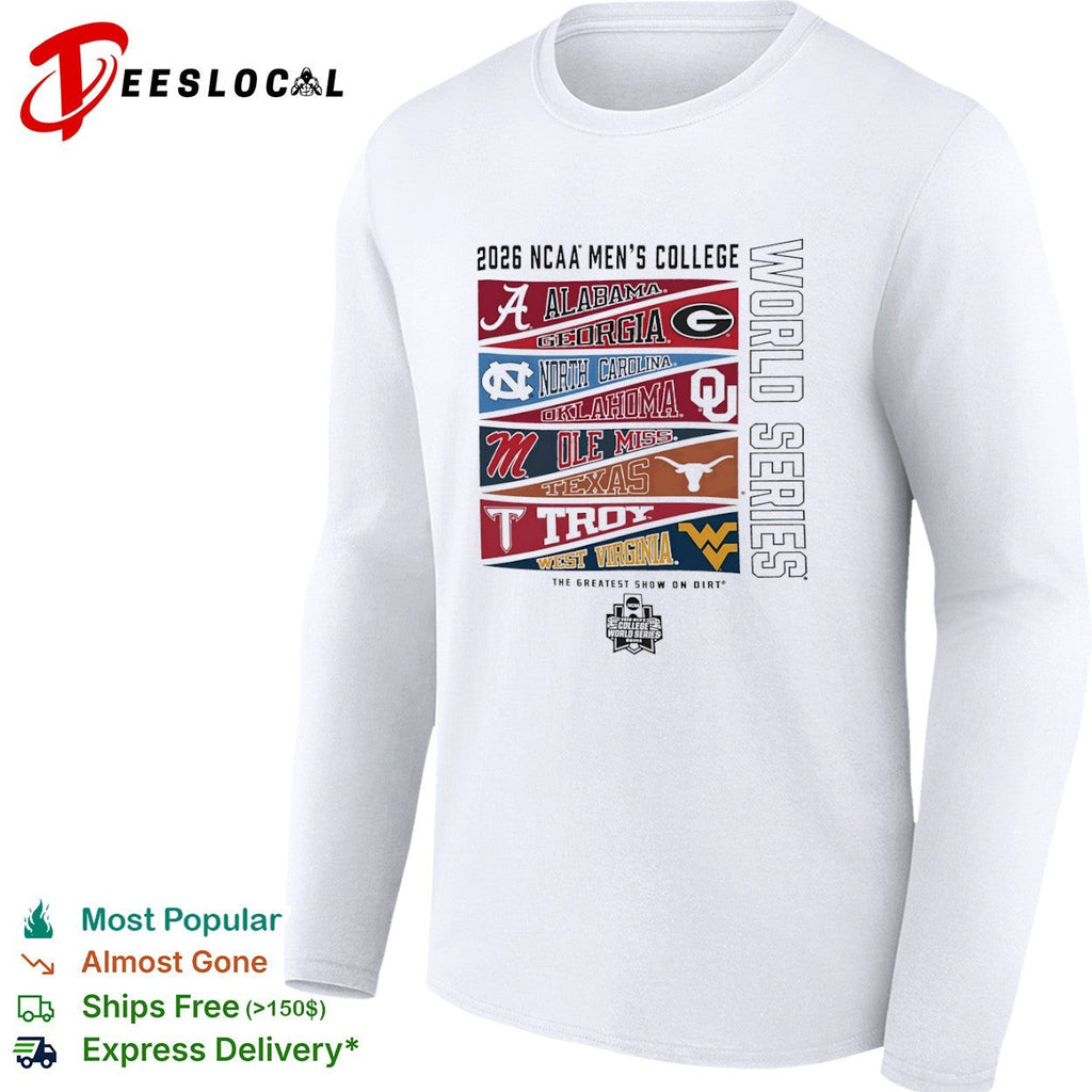 NCAA Men’s College World Series The greatest show on dirt 2026 shirt Unisex
