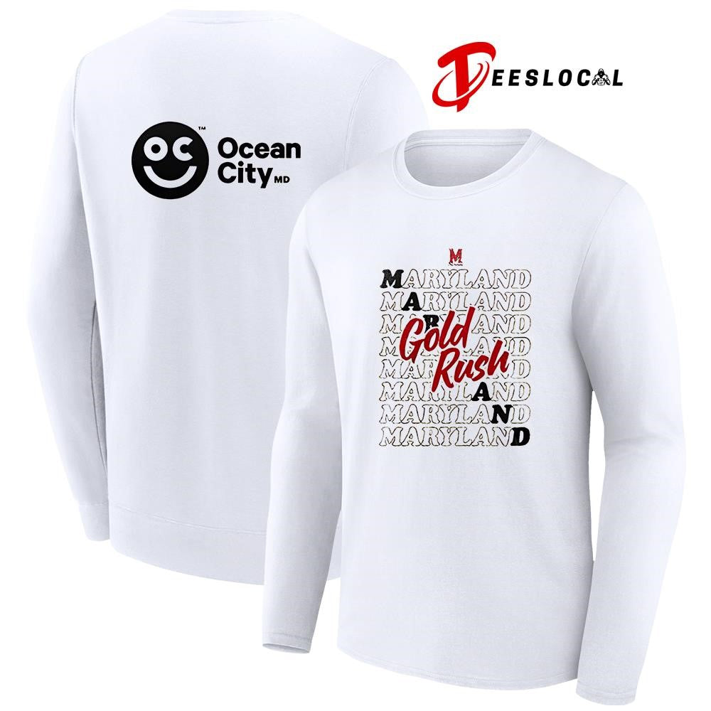 NCAA x Gold Rush Marryland Ocean city shirt Unisex