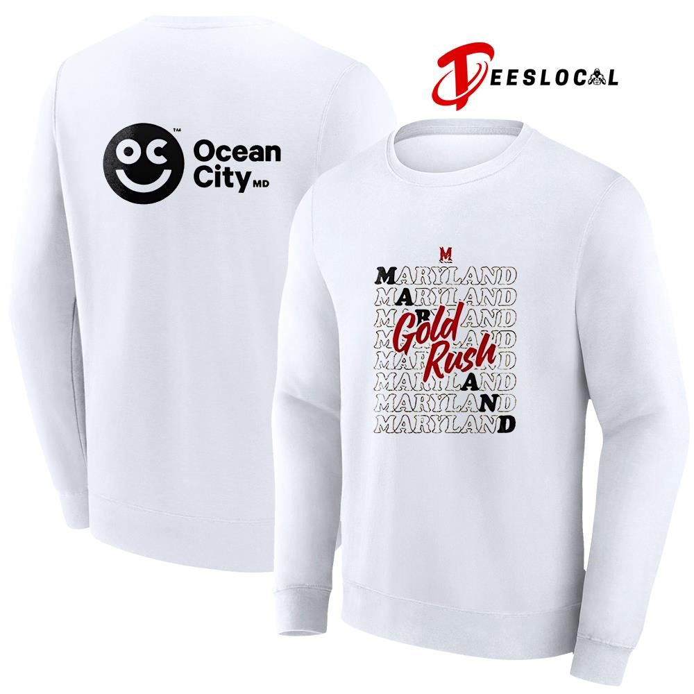 NCAA x Gold Rush Marryland Ocean city shirt Unisex