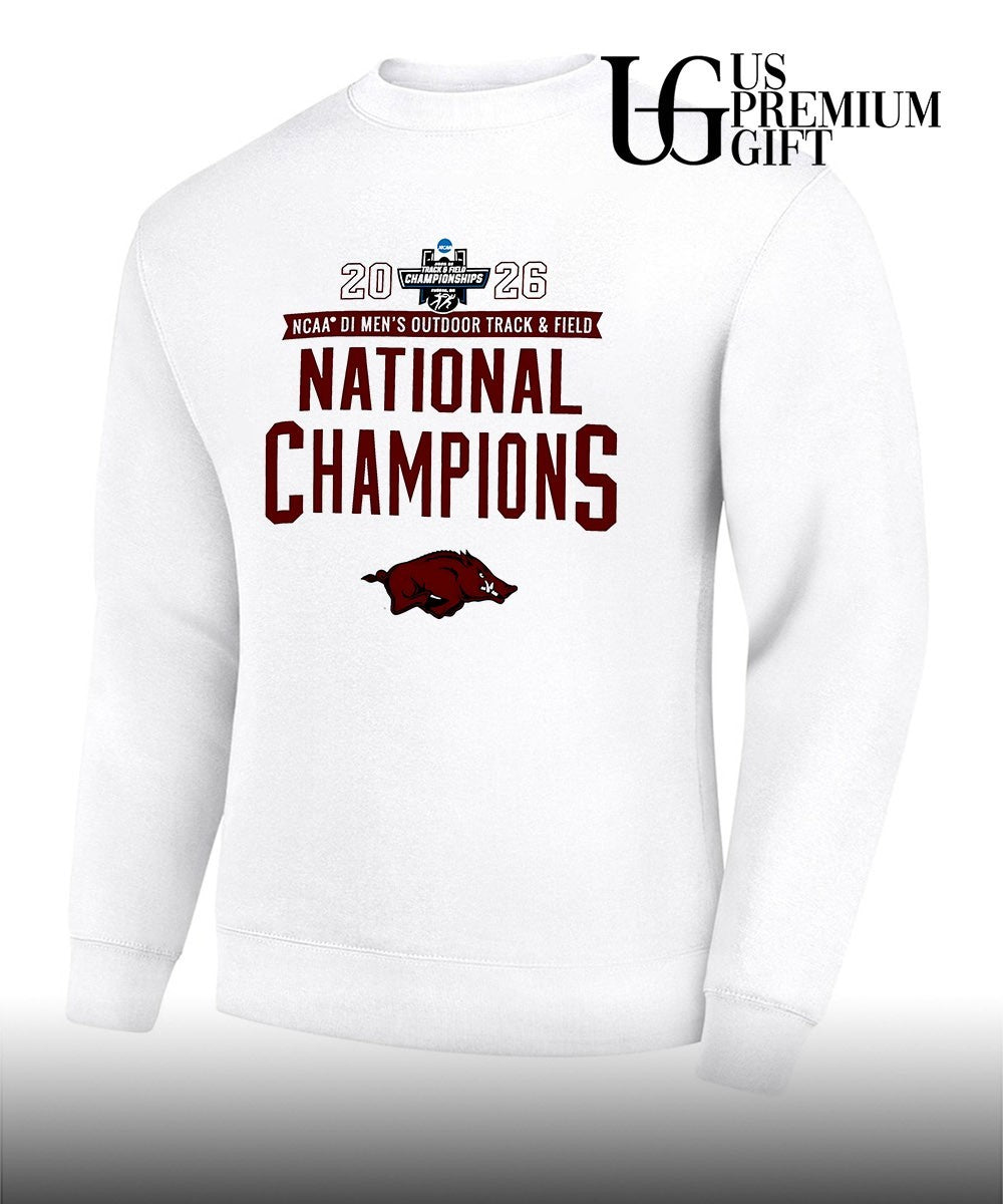 Arkansas Razorbacks 2026 NCAA Men’s Outdoor Track & Field National Champions Unisex