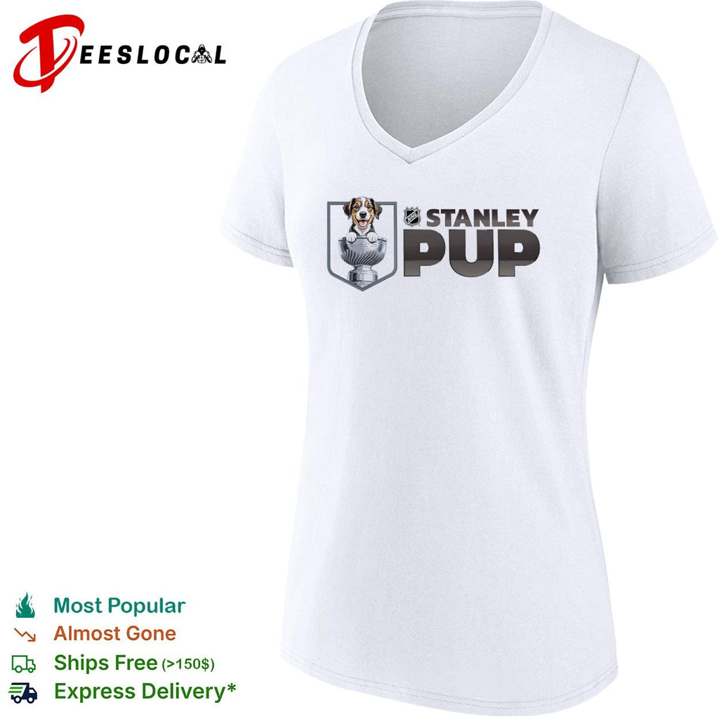 NHL Stanley Pup Logo Hockey League Mascot Sports Shirt Unisex