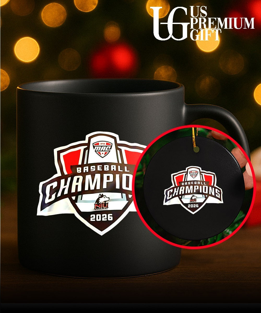 NIU Huskies MAC Baseball Champions 2026 shirt Unisex