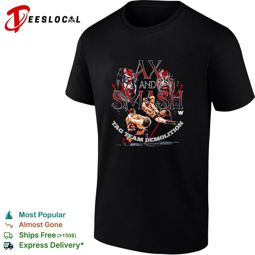 Demolition Ax and Smash wrestling duo poster shirt Unisex