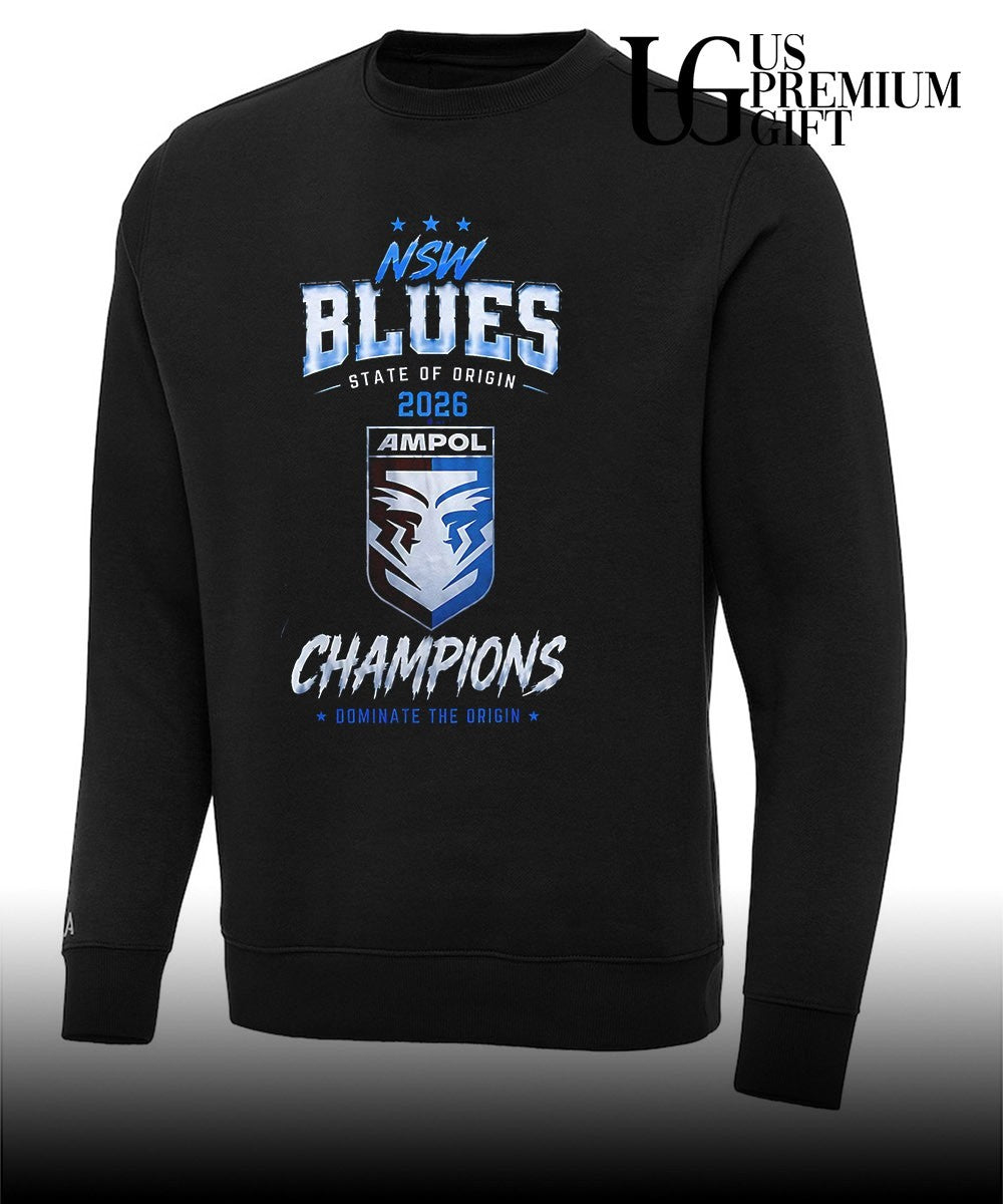 NSW Blues State Of Origin 2026 Champions shirt Unisex