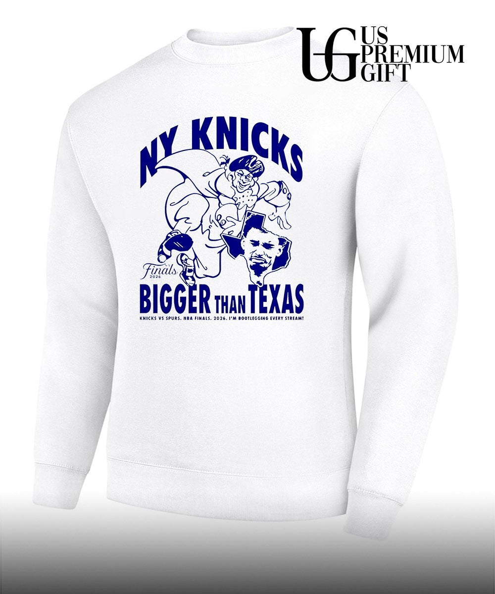 NY Knicks Bigger Than Texas Victor Wembanyama San Antonio Spurs Finals 2026 shirt Unisex