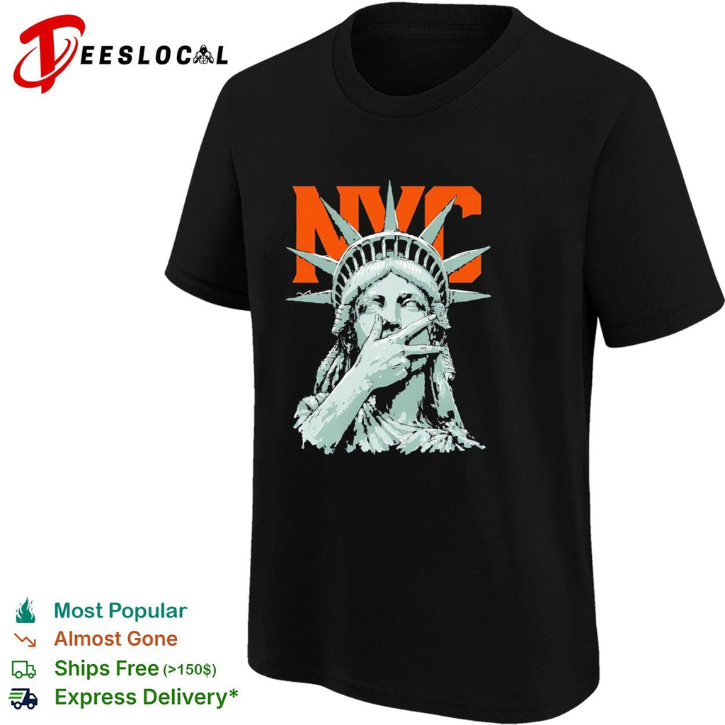 NYC Statue of Liberty Peace shirt Unisex