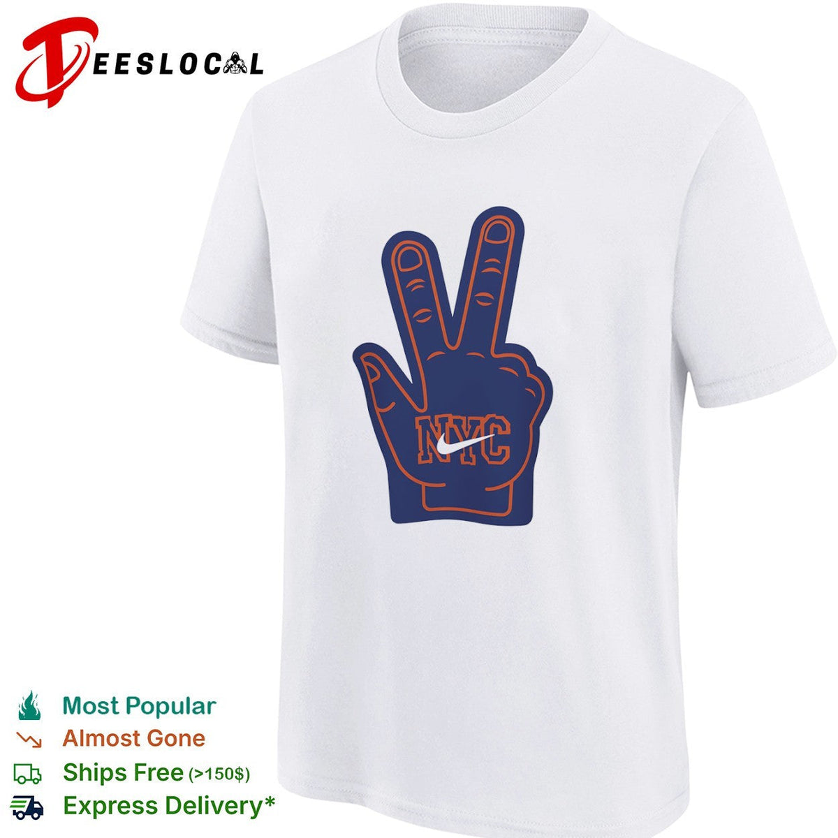 NYC foam finger three shirt Unisex
