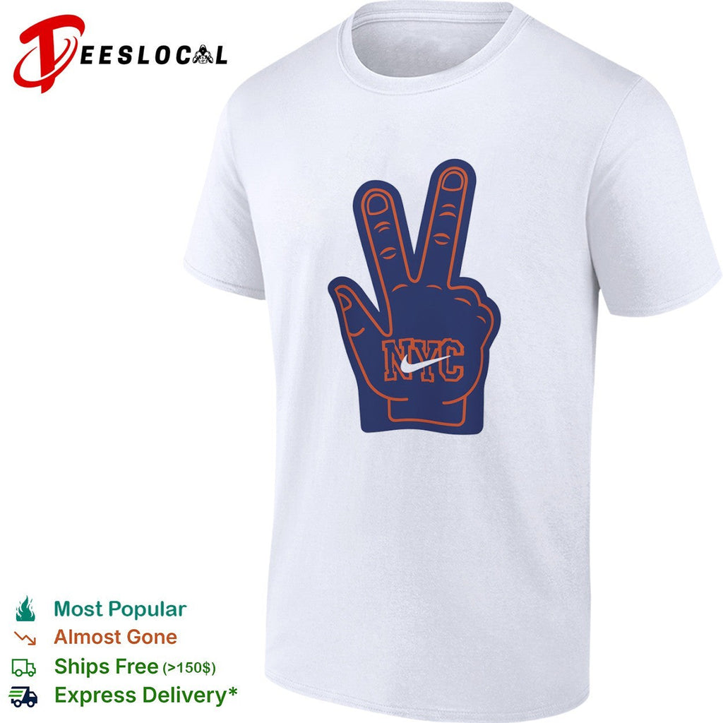 NYC foam finger three shirt Unisex