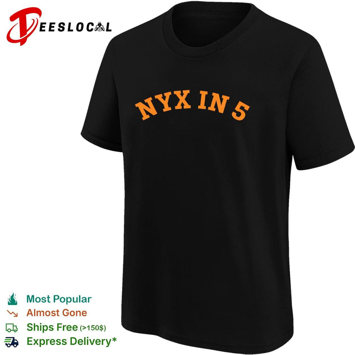 NYX In 5 New York Basketball shirt Unisex