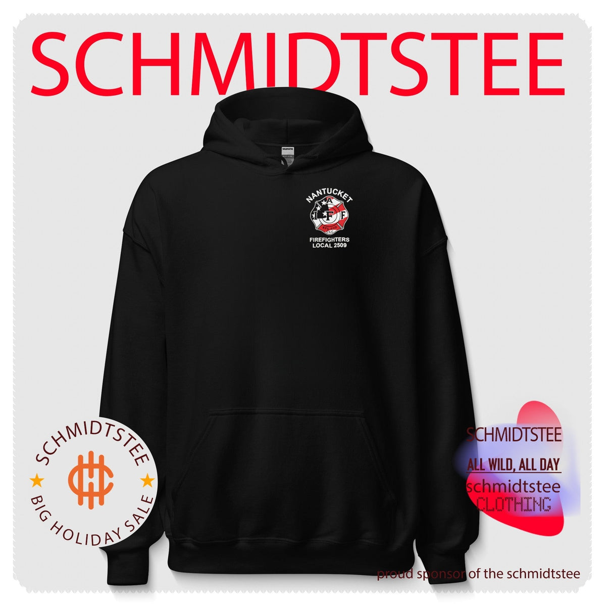 Nantucket Firefighters Local 2509 IAFF AFL-CIO shirt Unisex