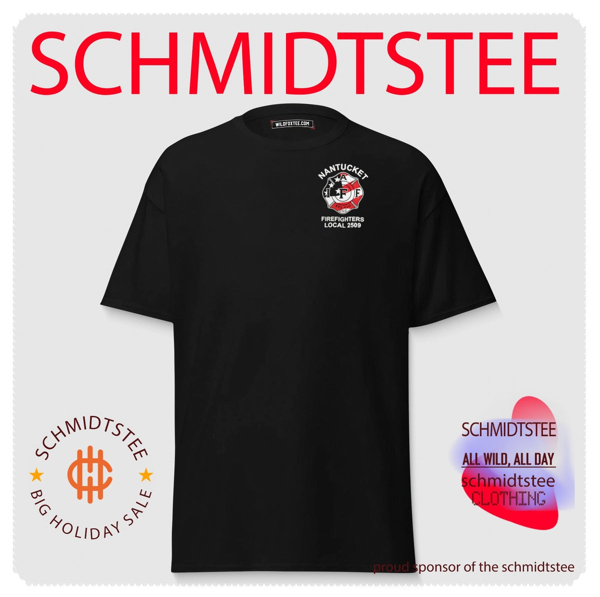 Nantucket Firefighters Local 2509 IAFF AFL-CIO shirt Unisex
