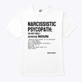 Narcissistic Psychopath Bassem Youssef T Shirt Unisex