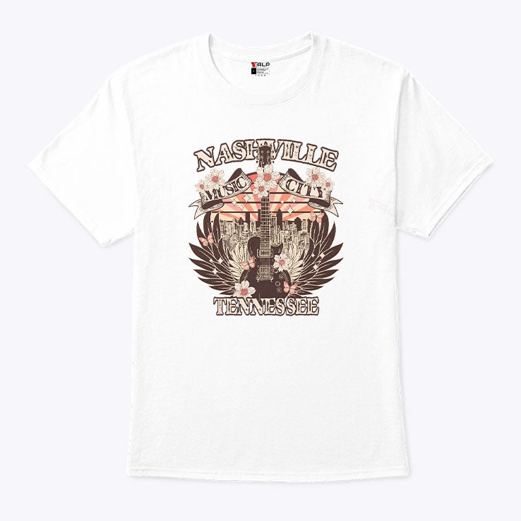 Nashville Music City Tennessee T Shirt Unisex