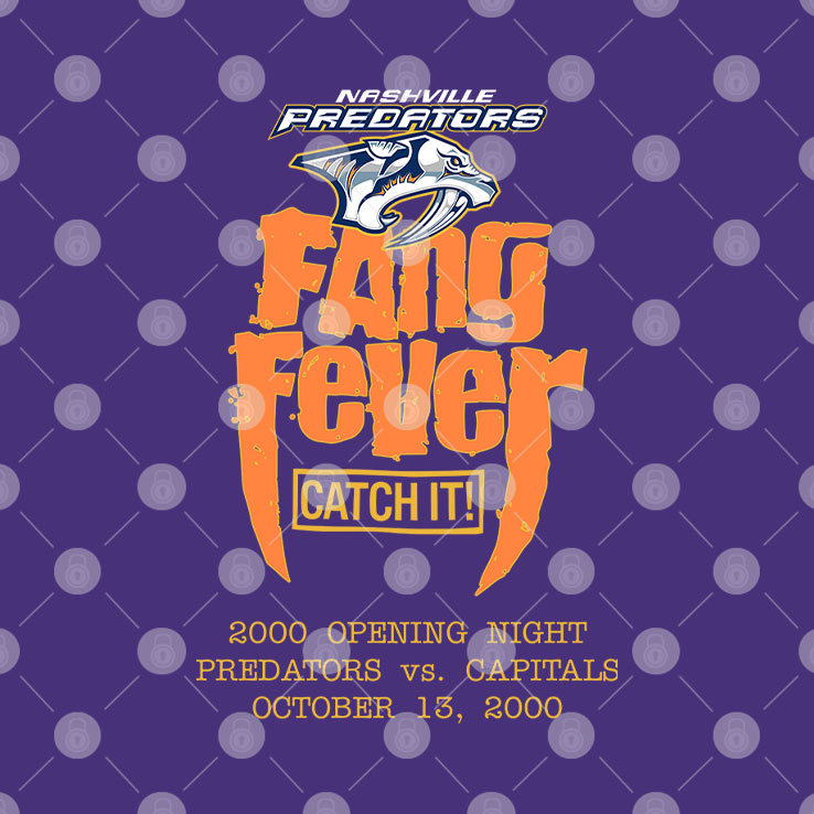 Nashville Predators Fang Fever Catch It T Shirt Unisex