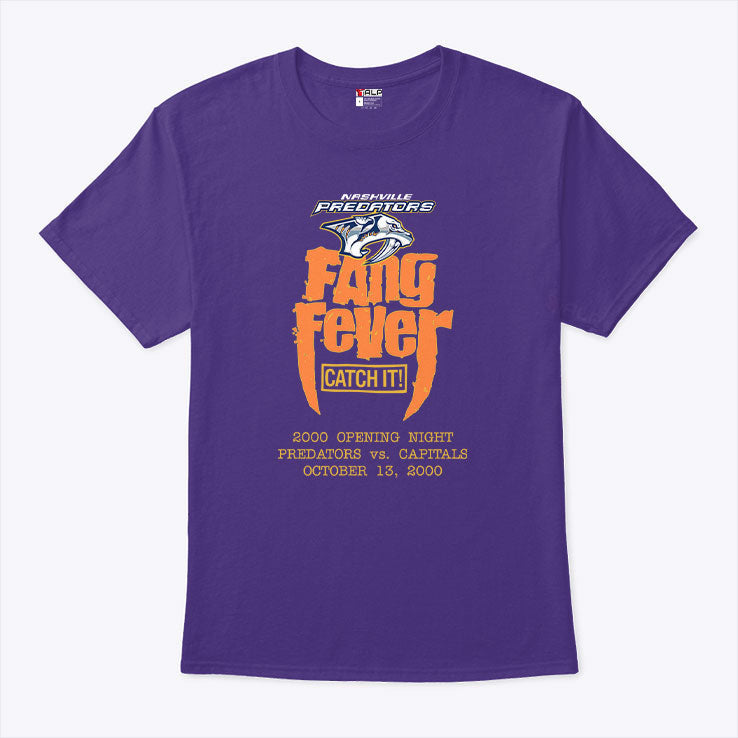 Nashville Predators Fang Fever Catch It T Shirt Unisex