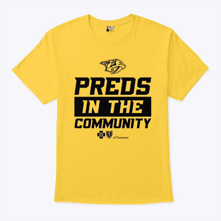 Nashville Predators Preds In the Community Of Tennessee T Shirt Unisex