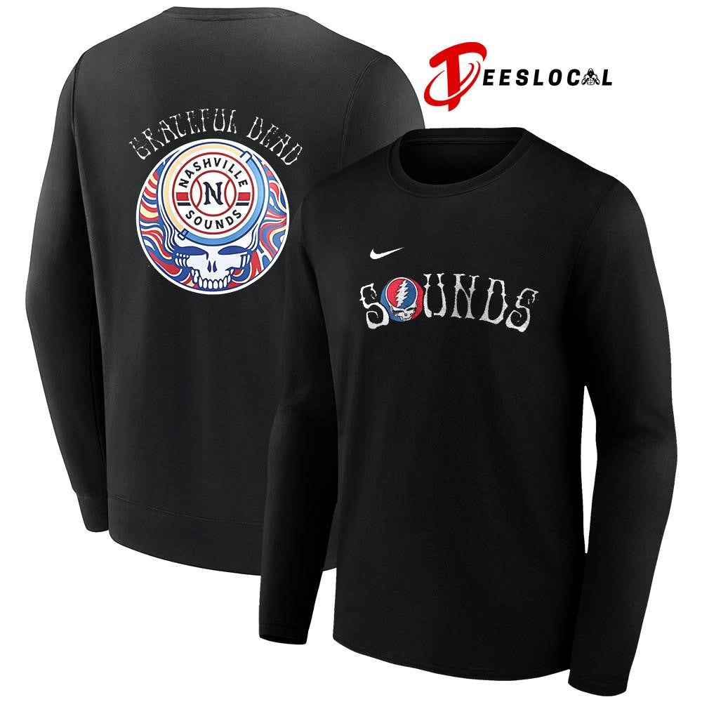 Nashville Sounds x Grateful Dead Triple A logo shirt Unisex
