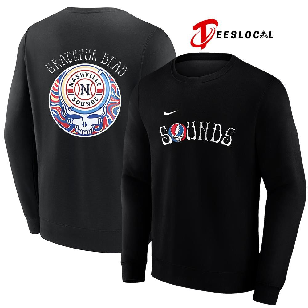 Nashville Sounds x Grateful Dead Triple A logo shirt Unisex