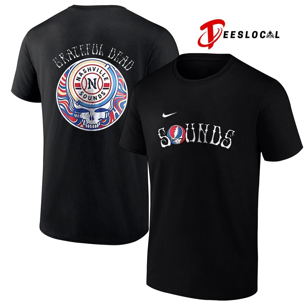 Nashville Sounds x Grateful Dead Triple A logo shirt Unisex