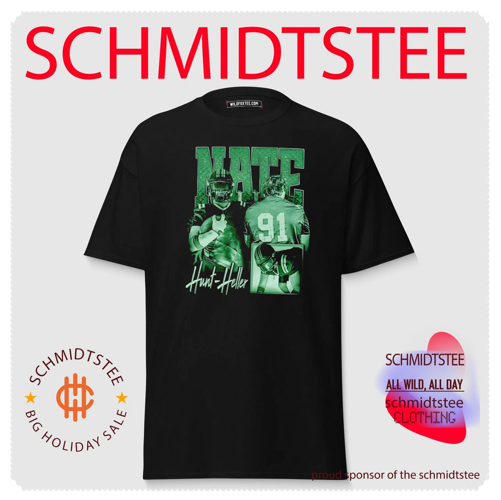 Nate Hunt-Heller Football Player 91 athlete shirt Unisex