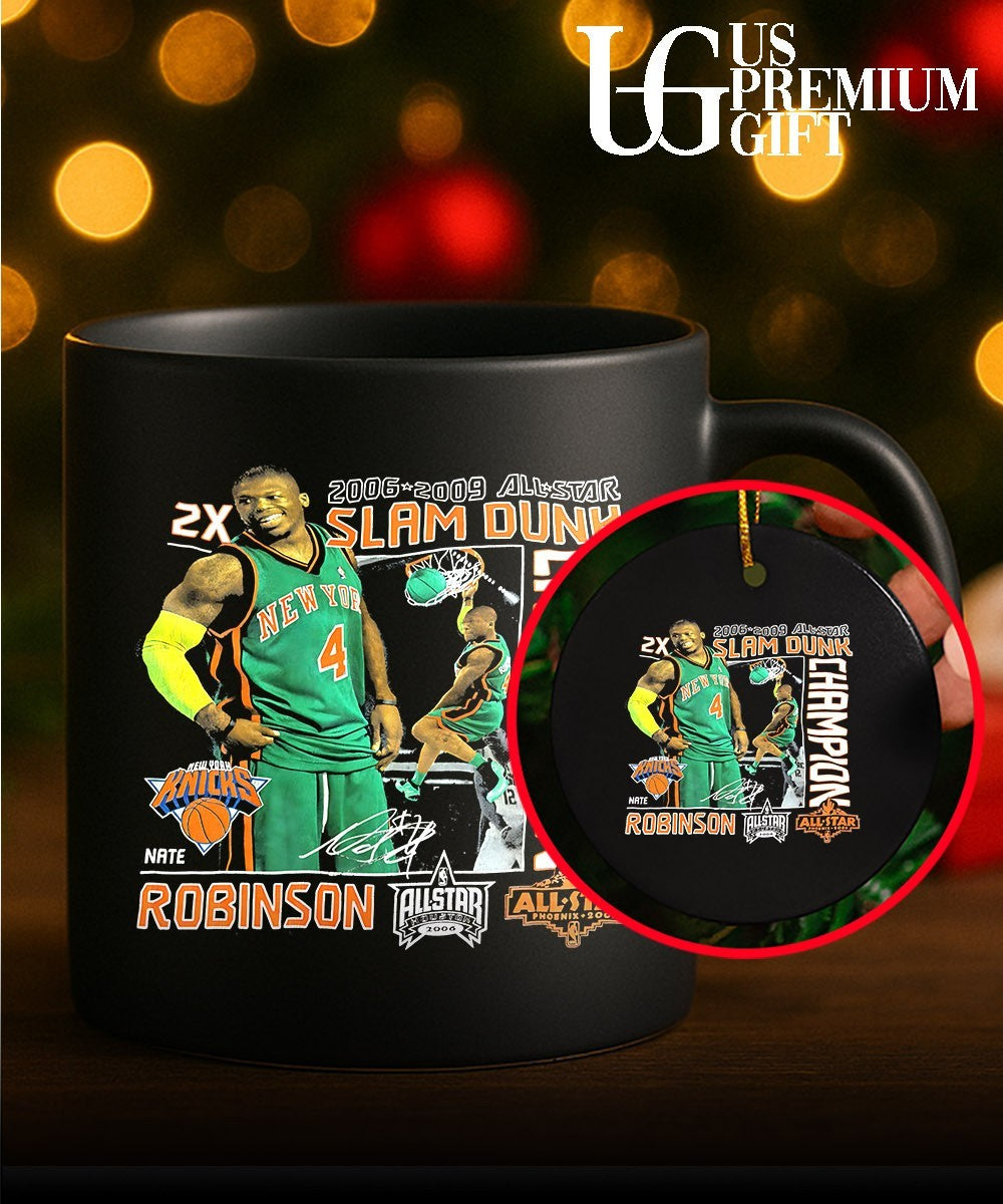 Nate Robinson Slam Dunk Champions All Star 2006-2009 signature shirt Unisex