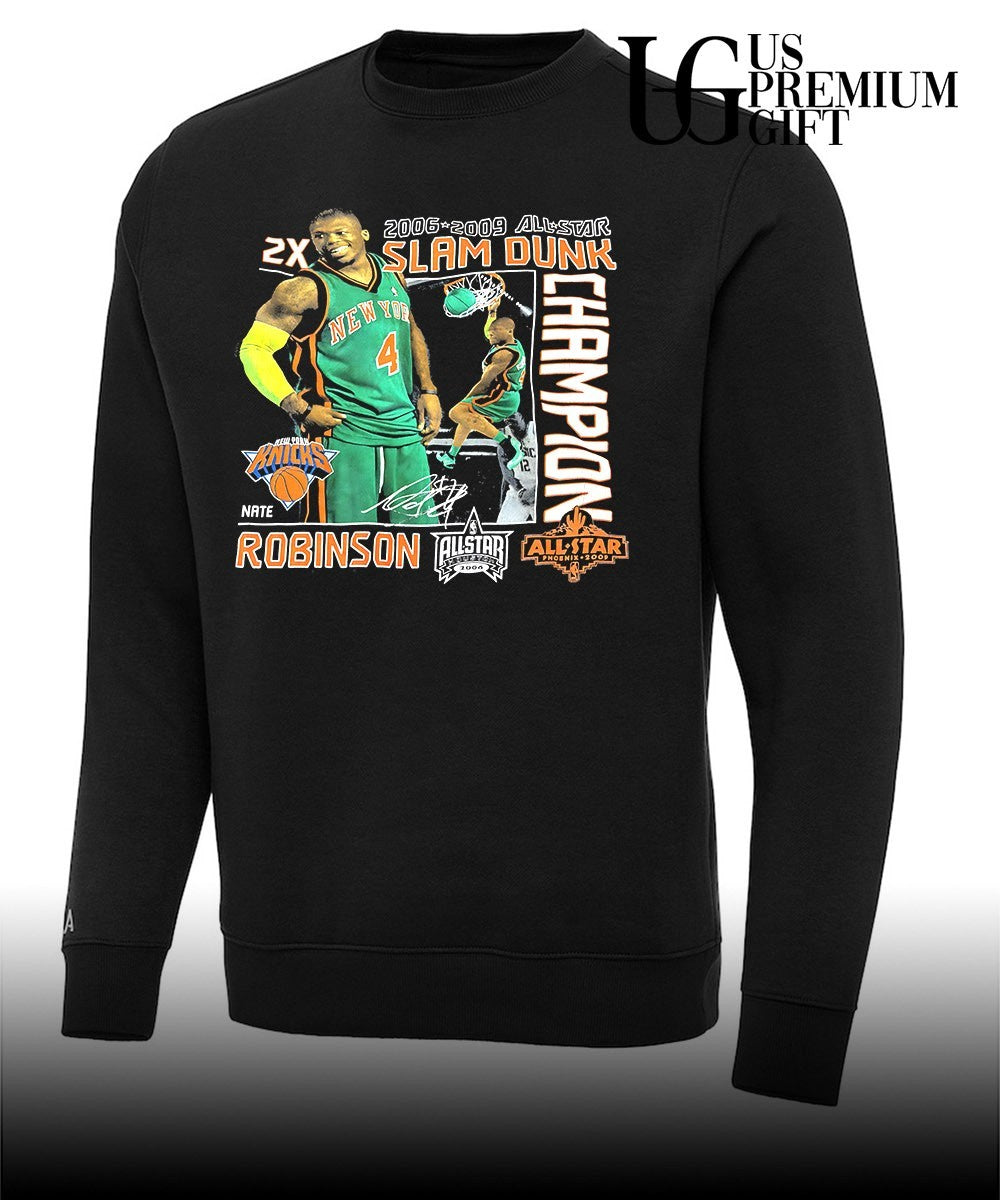 Nate Robinson Slam Dunk Champions All Star 2006-2009 signature shirt Unisex
