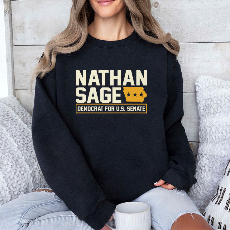 Nathan Sage Democrat For U.S. Senate Shirt Unisex