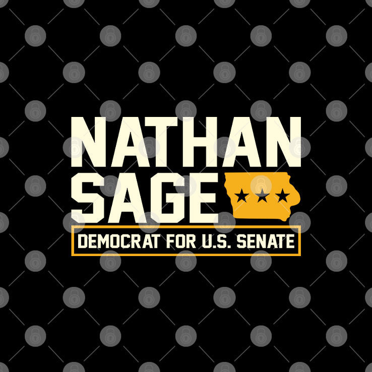 Nathan Sage Democrat For U.S. Senate Shirt Unisex