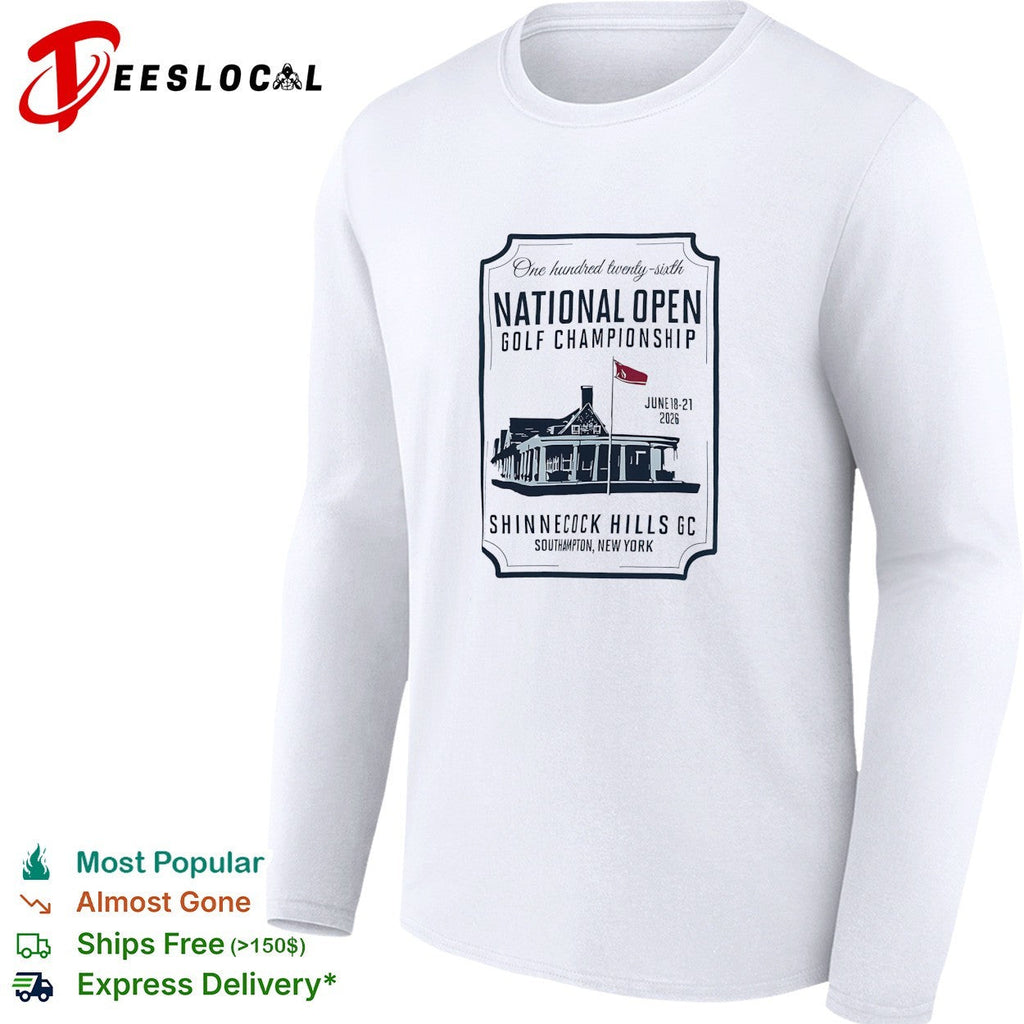 National Open Golf Championship Shinnecock Hills clubhouse shirt Unisex