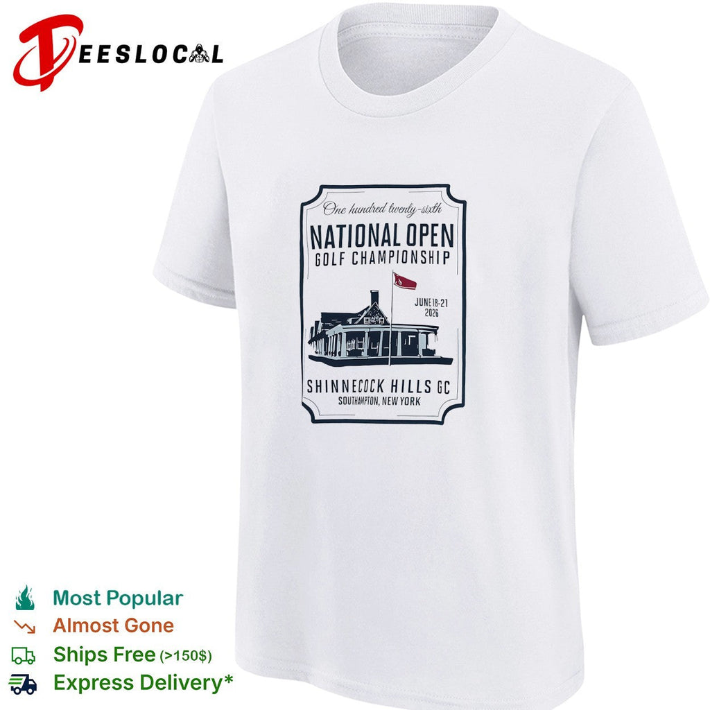National Open Golf Championship Shinnecock Hills clubhouse shirt Unisex