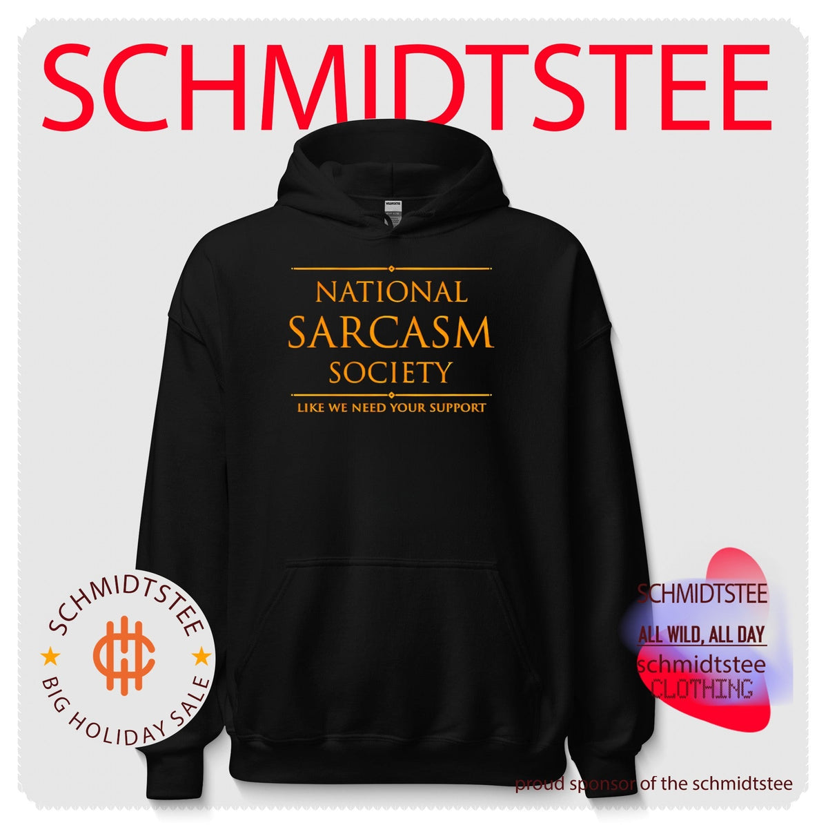 National Sarcasm Society Like We Need Your Support shirt Unisex