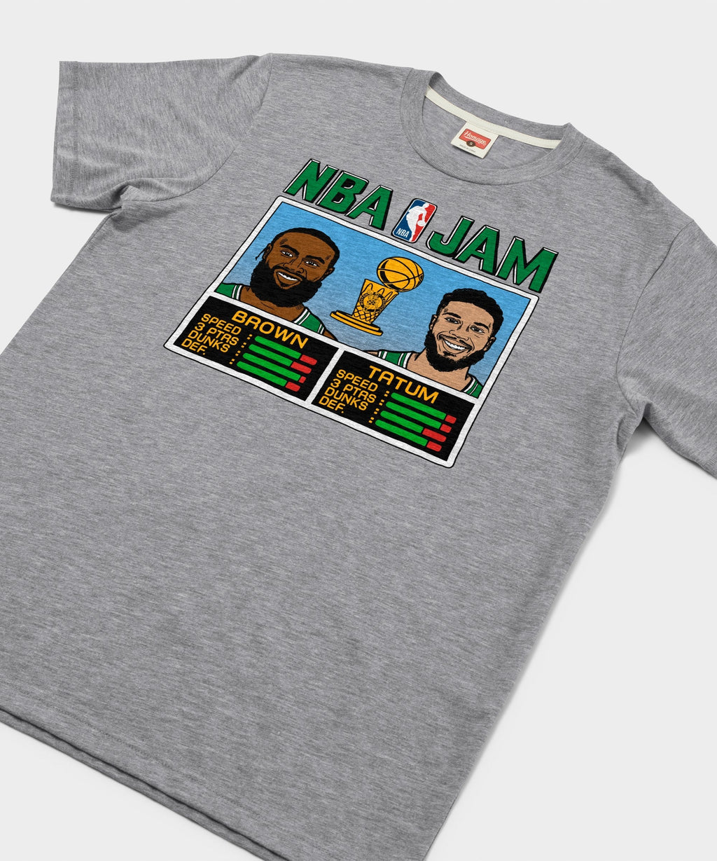 NBA Jam Celtics 2024 Champs Brown And Tatum Unisex